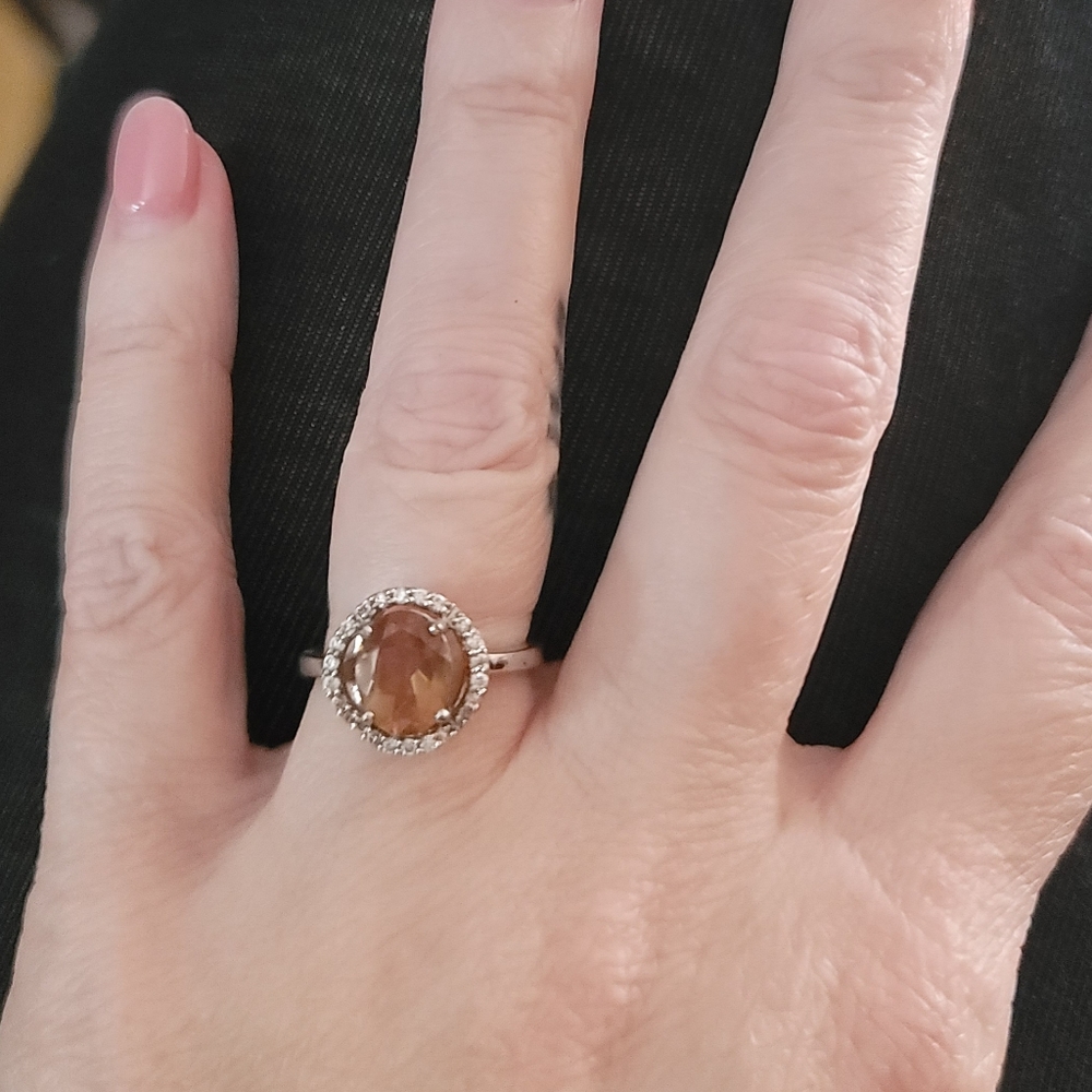 Chameleon Diamond Ring